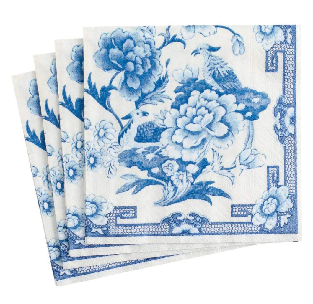 Blue / White Dinner Napkin