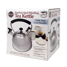 Load image into Gallery viewer, SS 2.3 L Whistling Tea Kettle
