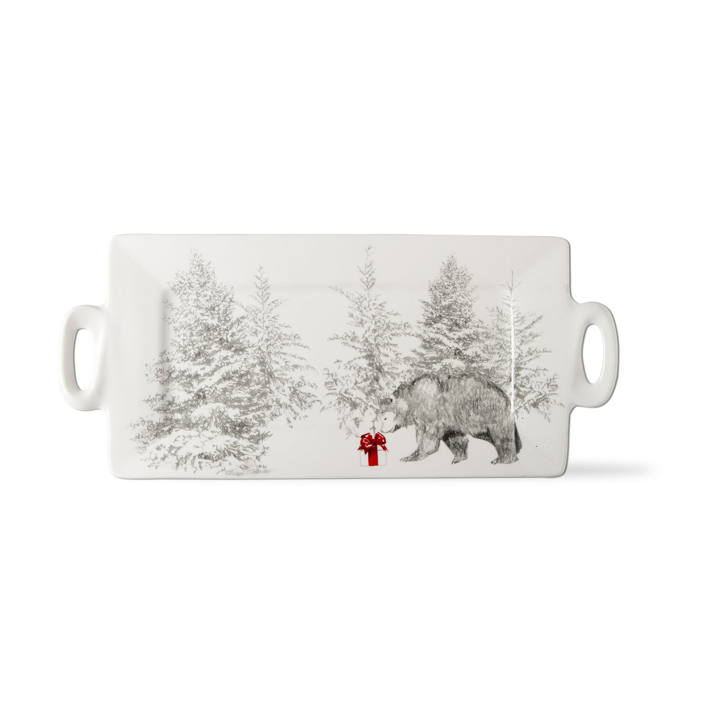 Winter Bear Platter