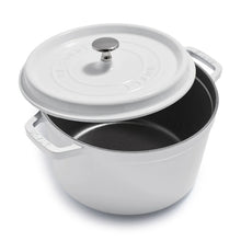 Load image into Gallery viewer, Staub 5 QT Tall White Cocotte
