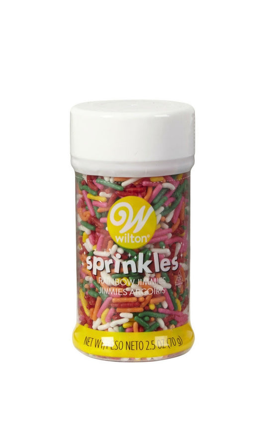 Rainbow Jimmies 2.5 oz