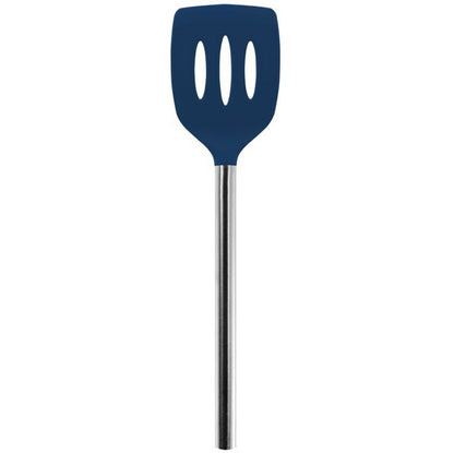 Navy Slotted Silicone Turner