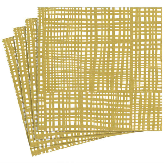 Raffine Gold Dinner Napkin