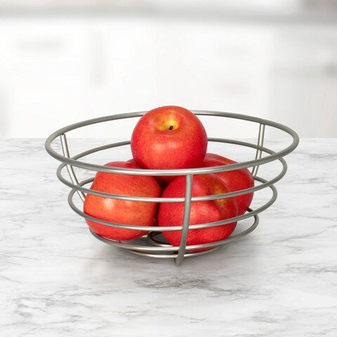 Euro Fruit Bowl Satin Nickel