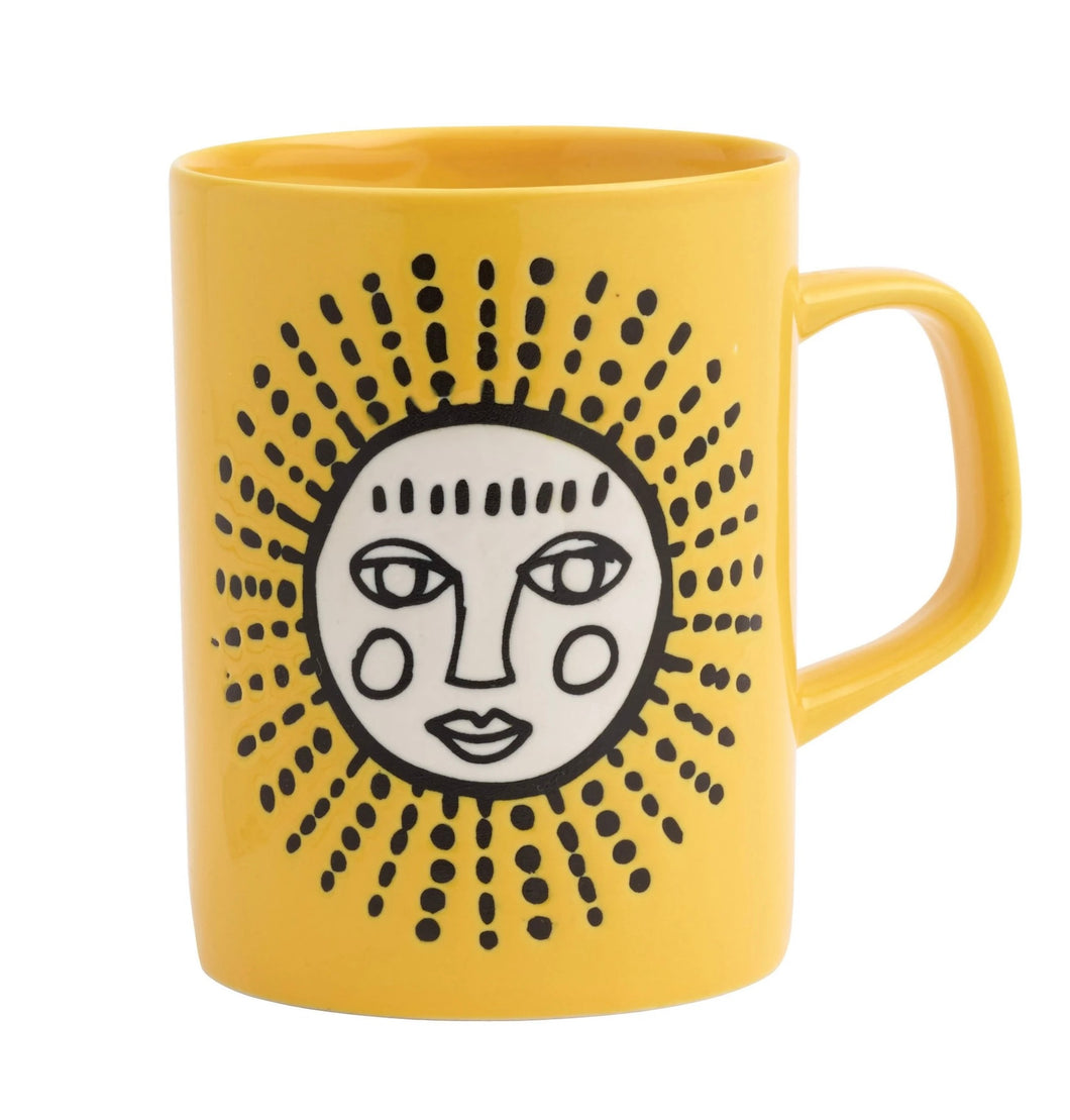 Yellow Sun Mug