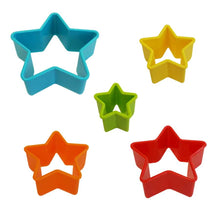 Load image into Gallery viewer, Star Cutter Set/5 plastic
