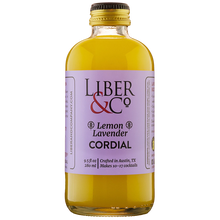 Load image into Gallery viewer, Lemon Lavender Cordial 9.5 oz
