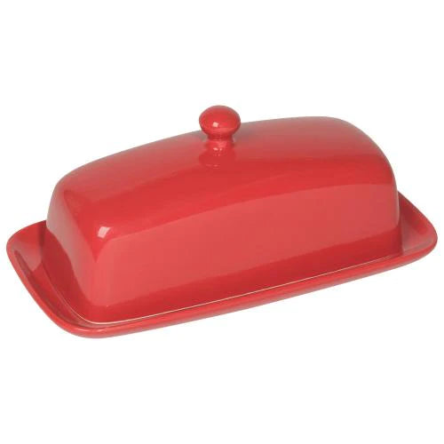 Butter Dish Red