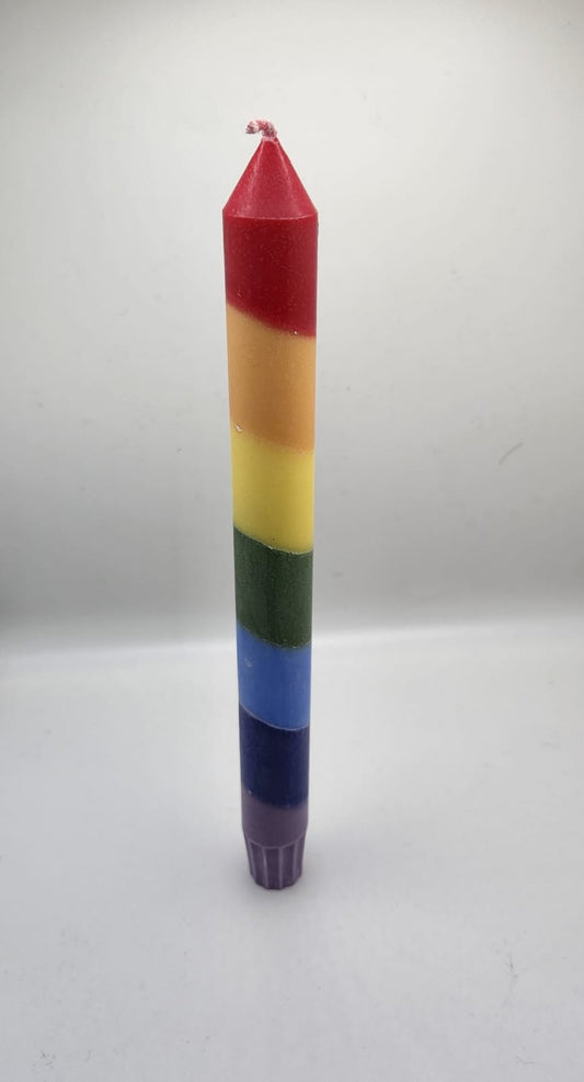 Coconut Candle, Rainbow