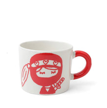Load image into Gallery viewer, Red Ninja Girl Mug
