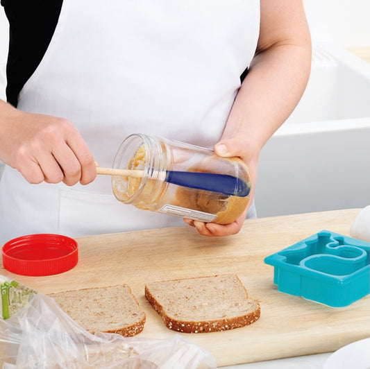 Navy Blue Flex Jar Scrapper