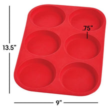 Cargar imagen en el visor de la galería, Silicone Muffin Top Pan
