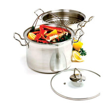 Load image into Gallery viewer, 8 Qt Steamer / Cooker
