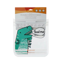 Load image into Gallery viewer, Dino Sandwich Bags
