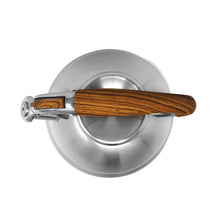 Load image into Gallery viewer, Whistling SS Kettle Wood Handle
