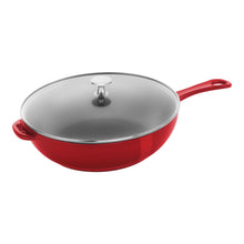 Load image into Gallery viewer, Staub Cherry Daily Pan 10&quot;
