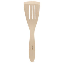 Cargar imagen en el visor de la galería, 12&quot; Wood Slotted Spatula
