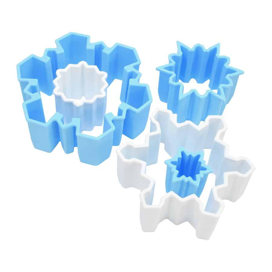 Snowflake Pastry set/4