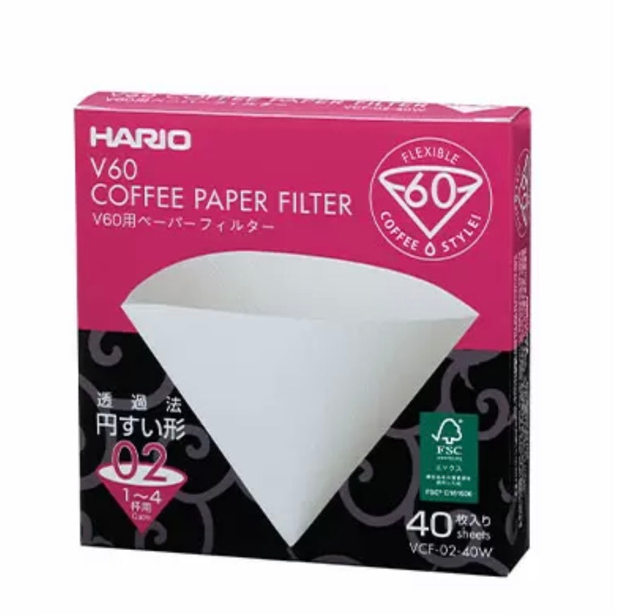 V60 #2 Paper Filter 40ctW