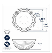 Cargar imagen en el visor de la galería, Prep &amp; Serve Mixing Bowl Set
