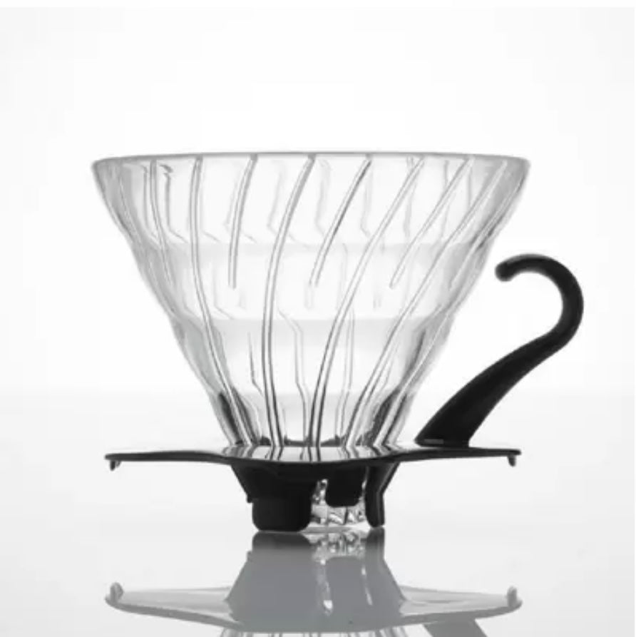 #2 Black Glass Coffee Dripper