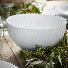 Load image into Gallery viewer, PEARL White Salad Bowl 11”
