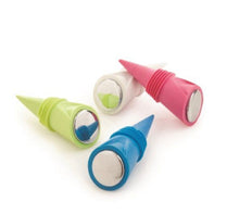 Load image into Gallery viewer, Cone Bottle Stoppers Set/2
