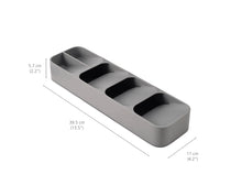 Cargar imagen en el visor de la galería, Grey Compact Drawer Organizer
